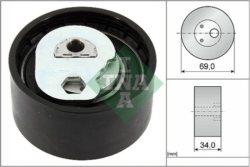 Tensioner pulley timing belt - tensioner,