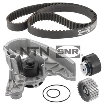Water pump timing belt set - pump,